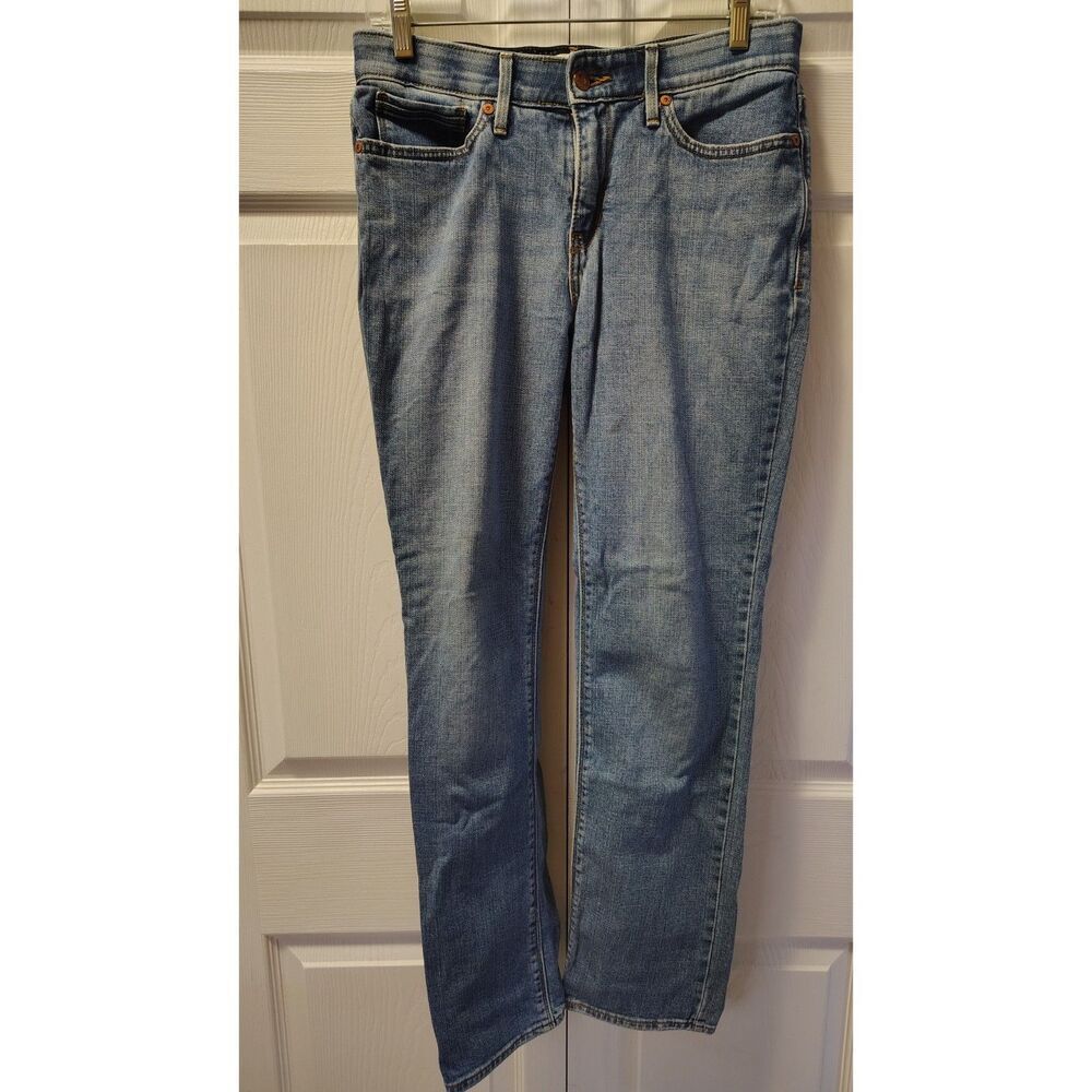 Levi's 525 Perfect Waist Straight Leg Jeans 30" Waist Medium Wash Denim